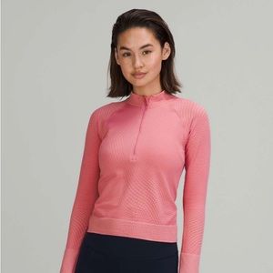 Lululemon Rest Less Cropped 1/2 Zip